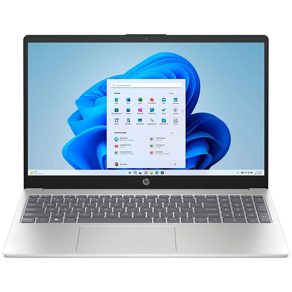 NOTEBOOK HP 15-FD0081WM PENTIUM-N200/4GB/128 SSD/15.6' HD/W11H PRATA