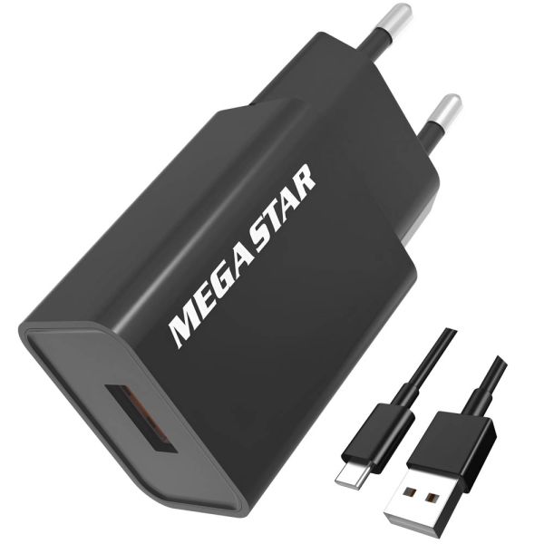 Cargador de Pared Mega Star CH400 USB-A 10 W 