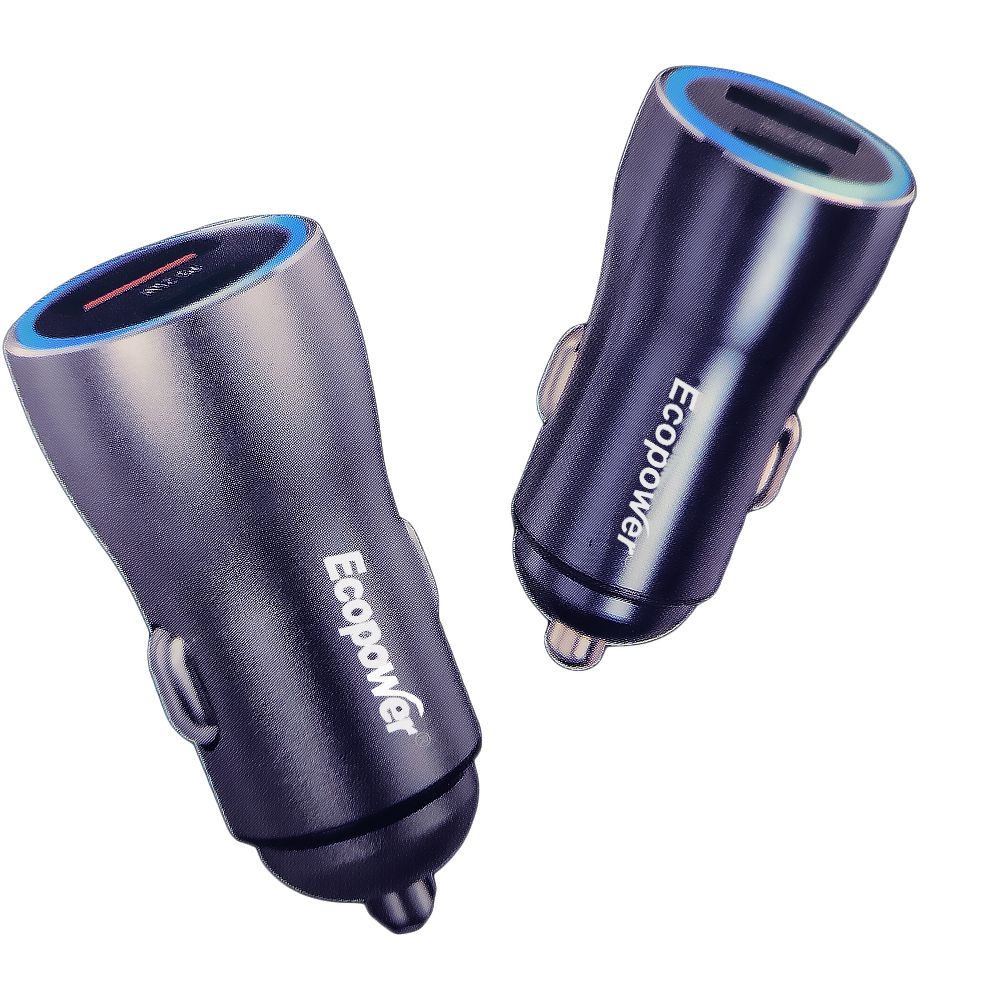 Cargador para Auto Ecopower EP-7032 Dual - Azul 